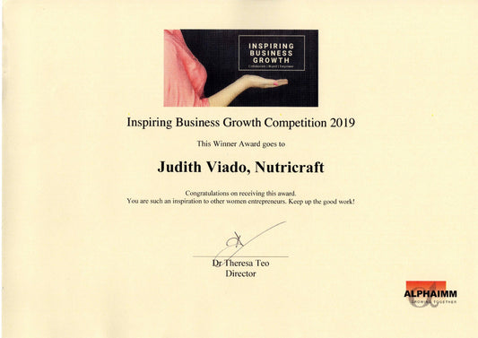 QUAKERS HILL COOKWARE ENTREPRENEUR IN INSPIRATIONAL  BUSINESSWOMEN GRAND FINAL