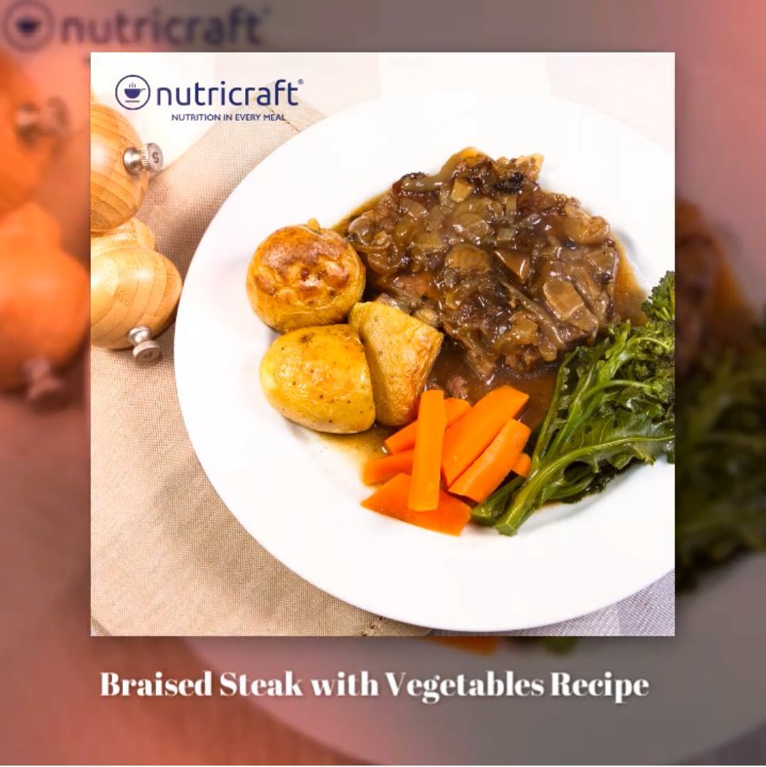 Braised Steak with Vegetables