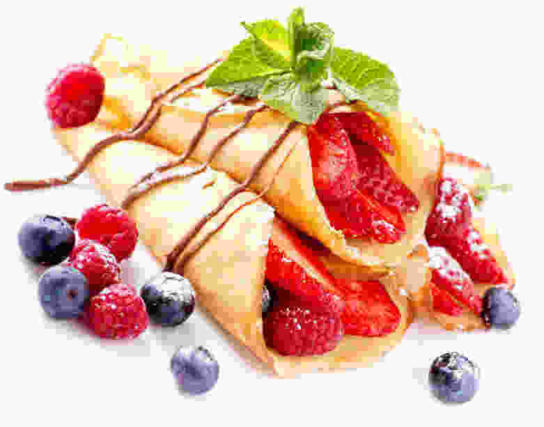 Festive Fourth of July Crepes