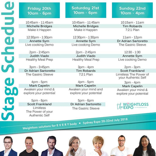 Judith Viado, Stage Presenter at The Weight Loss Expo 2018