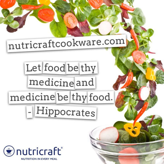 Let food be thy medicine and medicine be thy food. - Hippocrates