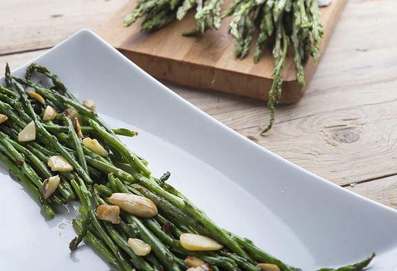 Sauted Asparagus with Almonds