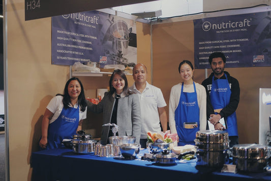 What a launch! Today Nutricraft debuted at the Good Food & Wine Show Sydney