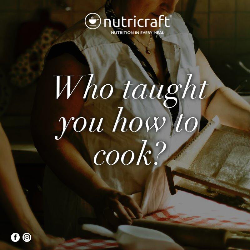 Who taught you how to cook?